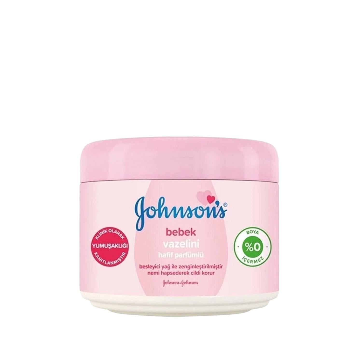 Johnson's Baby Baby Petroleum Jelly - Lightly Scented Moisturizer for Baby Skin, 3.38 fl oz