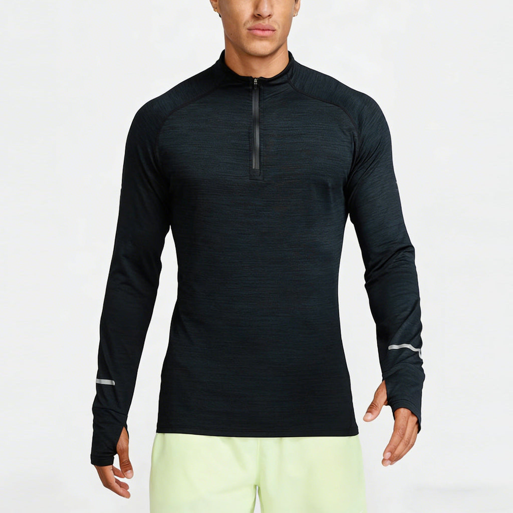 Half-zip Quick-drying Training Long-sleeve Athletic Shirt