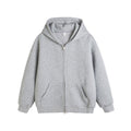 Fashionable Hooded Cardigan Layered Sweatshirt Mens Trendy Hoodie