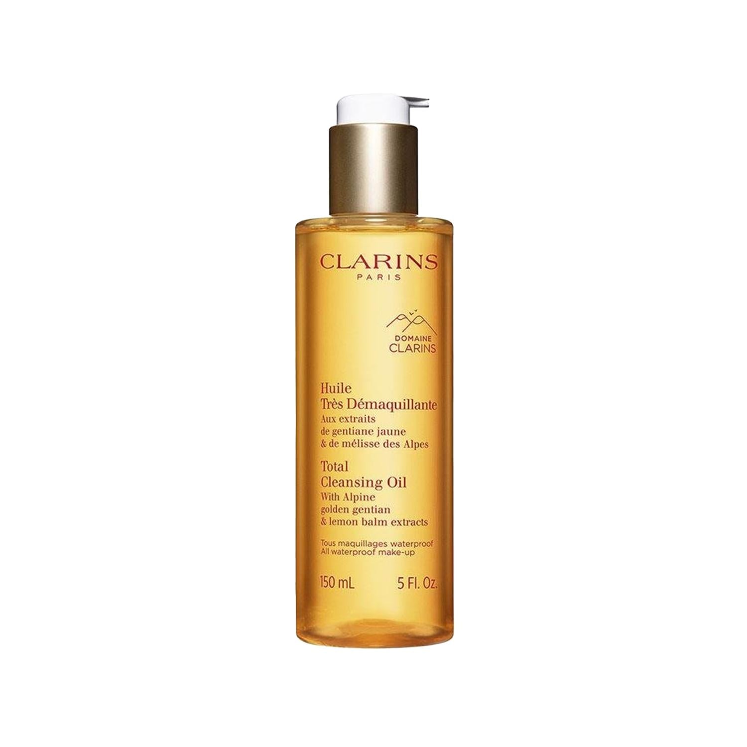 Clarins Total Cleansing Oil: Gentle & Effective Facial Cleansing Oil for Makeup Removal - 150ml
