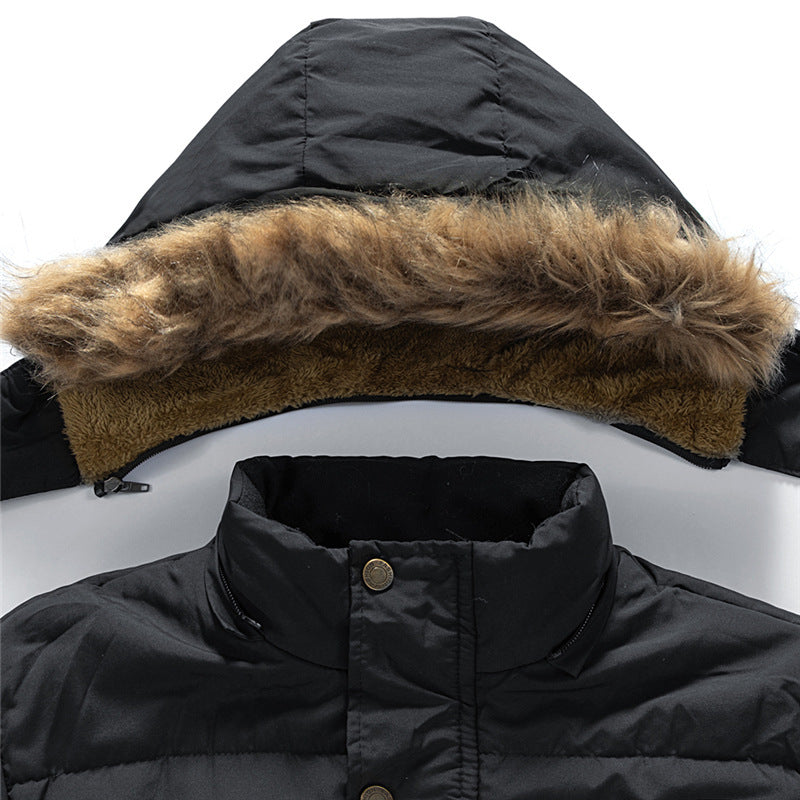 Hooded Padded And Insulated Coat