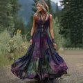 New Plus-size Womens Clothing A Versatile Loose-fitting Dress In White