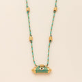 Evil Eye Kaleidoscope Necklace Clavicle Chain