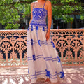 Womens Casual Fashionable Sleeveless Swing Dress With Straps