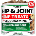 Hemp Hip & Joint Supplement for Dogs Glucosamine & MSM Joint Pain Relief