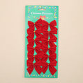 Christmas Tree Bow Ornament Decor
