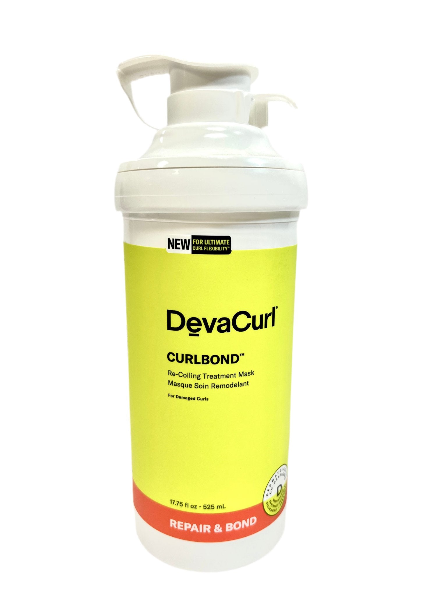 DevaCurl CurlBond Re-Coiling Treatment Mask Curly Hair 17.5 oz