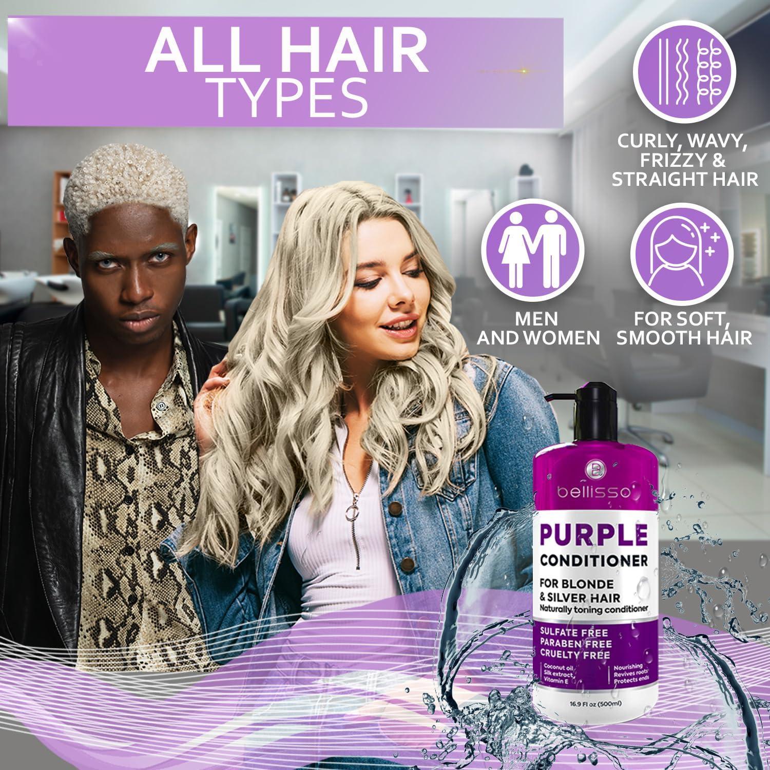 Purple Conditioner for Blonde Hair   Goodbye to Orange and Yellow Brassy Tones