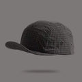Men's And Women's Retro Checkered Classic Five-panel Casual Style Quick-drying Short Brim Baseball Cap, Daily Outing Versatile Sun Hat