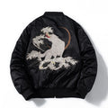 Mens Loose-Fit Trendy Embroidered Jacket