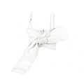 Sexy Sweet Cool Bow Tie Denim Ultra Short Bandeau Sling