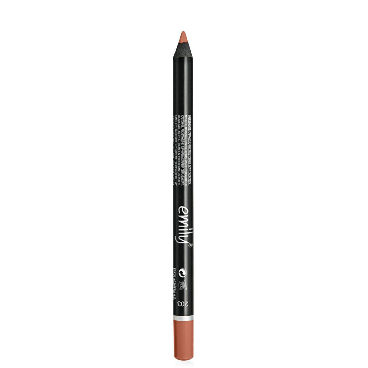 Emily Long Lasting Lip Pencil - Precise, Long-Lasting Lip Color for Beauty Enthusiasts