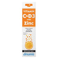 Dinamis Vitamin C+D With Zinc Effervescent Tablets 20 Count