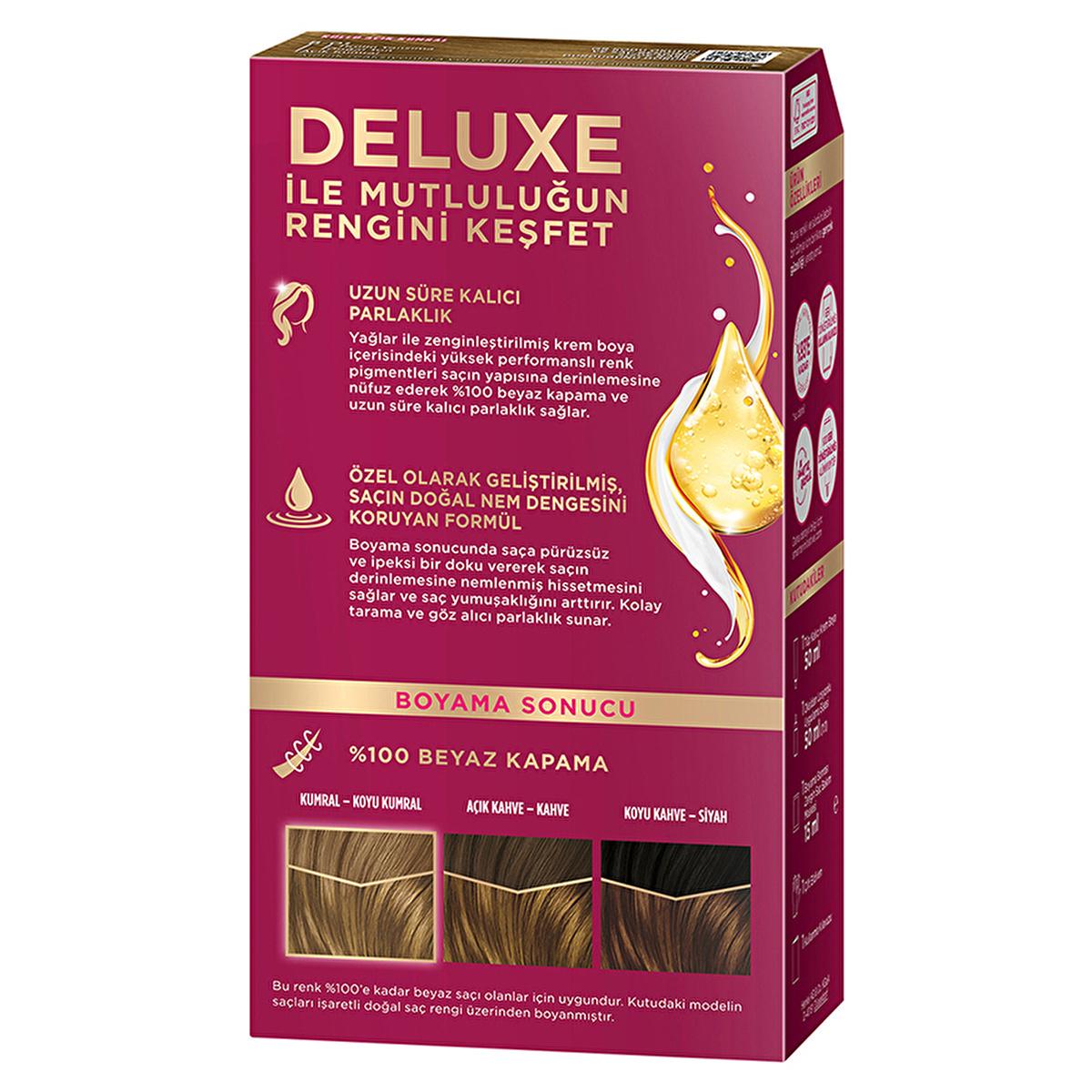 Palette Deluxe KŸllŸ A�õk Kumral Hair Dye: Intense Light Ash Blonde Color, Perfect Grey Coverage & Long Lasting Shine