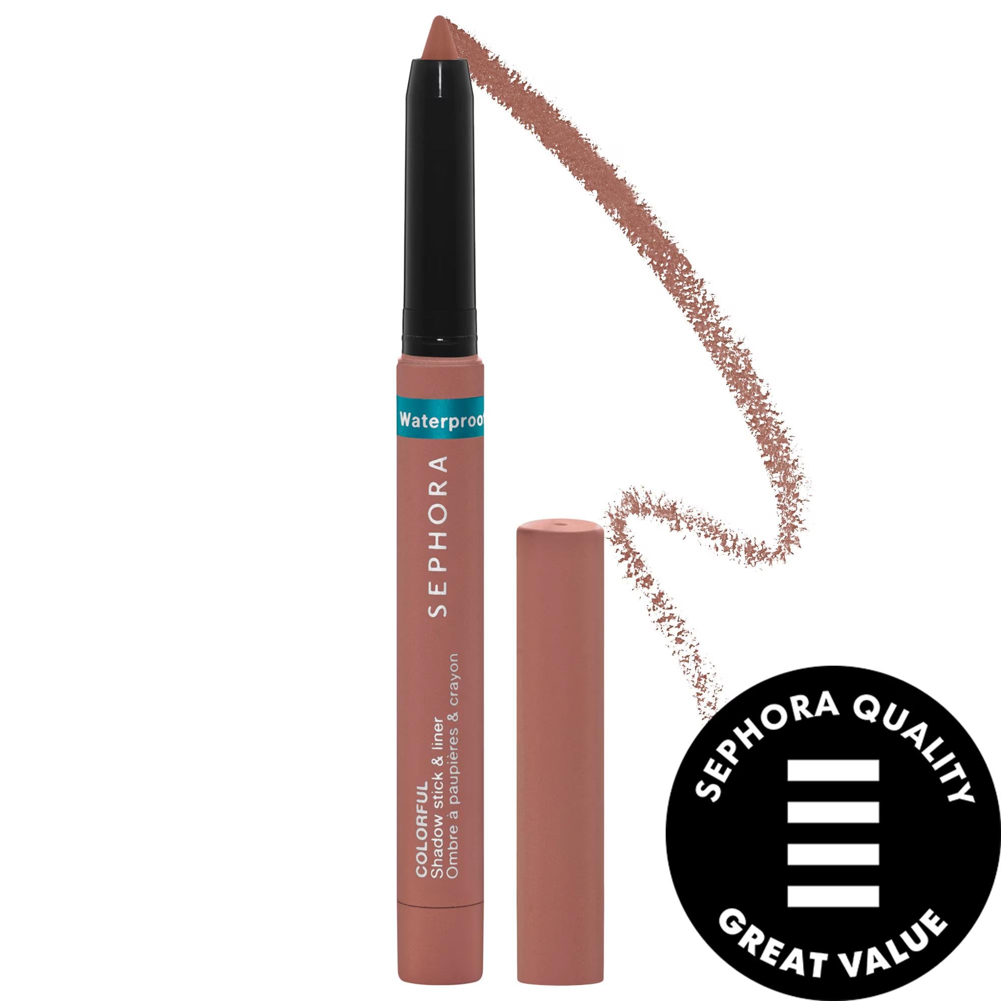 Sephora Colorful¨ Waterproof Eyeshadow & Eyeliner Multi-Stick: 12-Hour, Transfer-Proof Eye Makeup for All-Day Flawless Look - Matte, Metallic, Smokey Hues