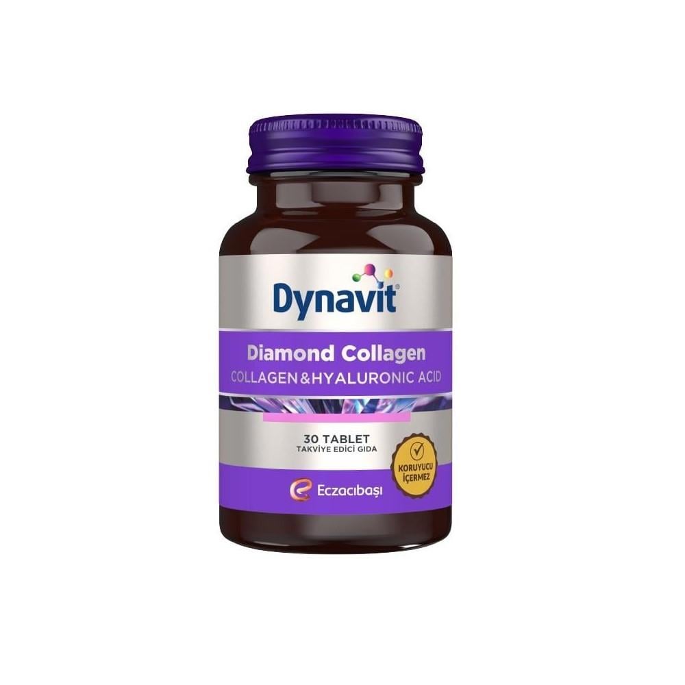 Dynavit Diamond Collagen & Hyaluronic Acid 30 Tablets