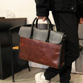 Fashionable Briefcase Business Crossbody Handbag