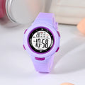 Fashion Pin Buckle Luminous Waterproof PU Strap Student Electronic Watch