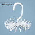 Tie rack-white