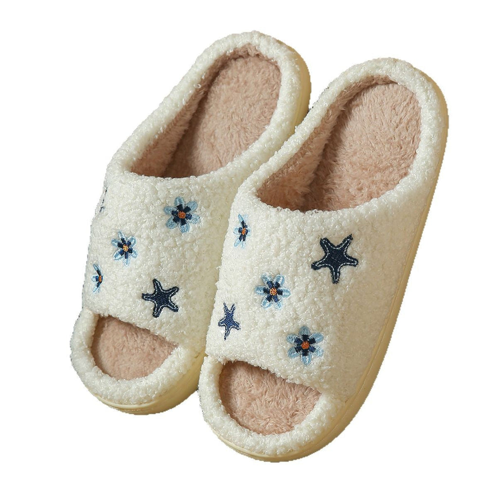 Cute Cartoon Flower Slippers For Cozy Home Comfort