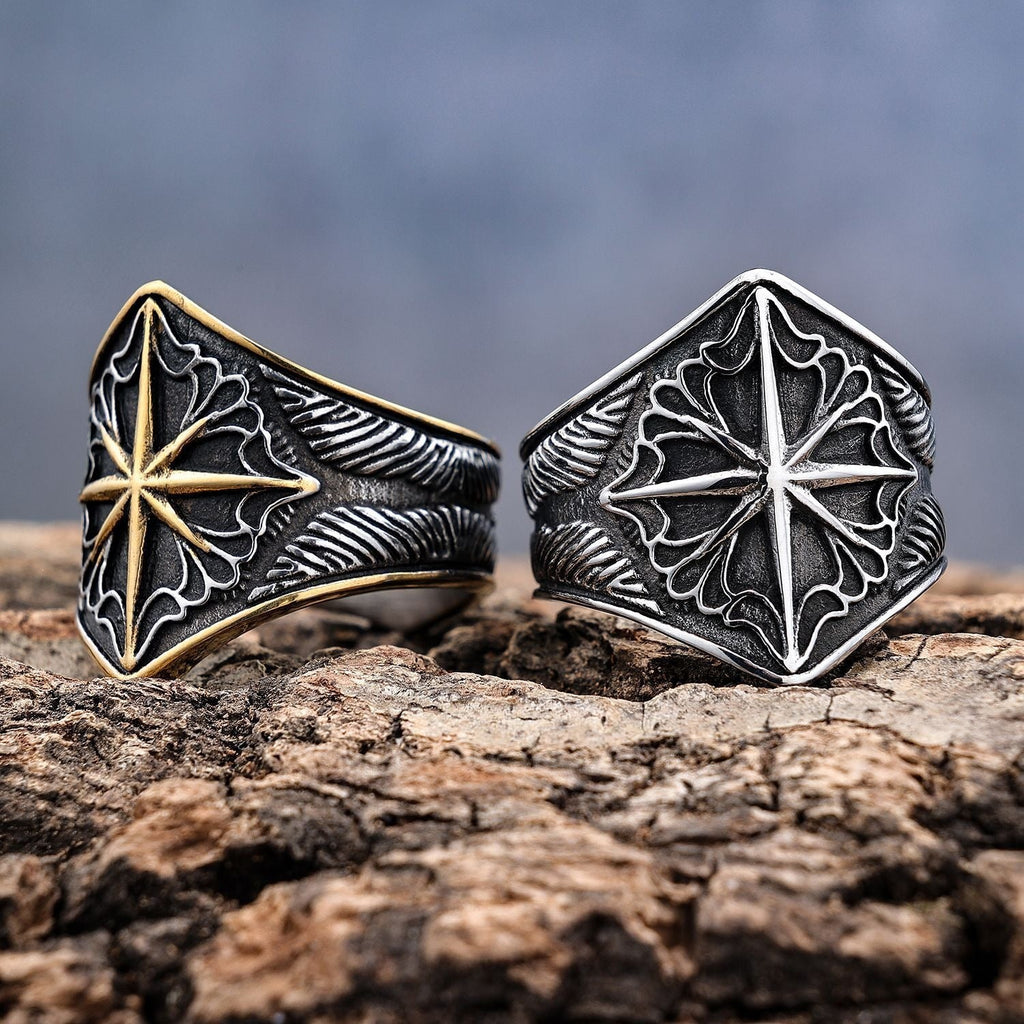 Retro Personalized Beijing-style Ring That Wont Rust