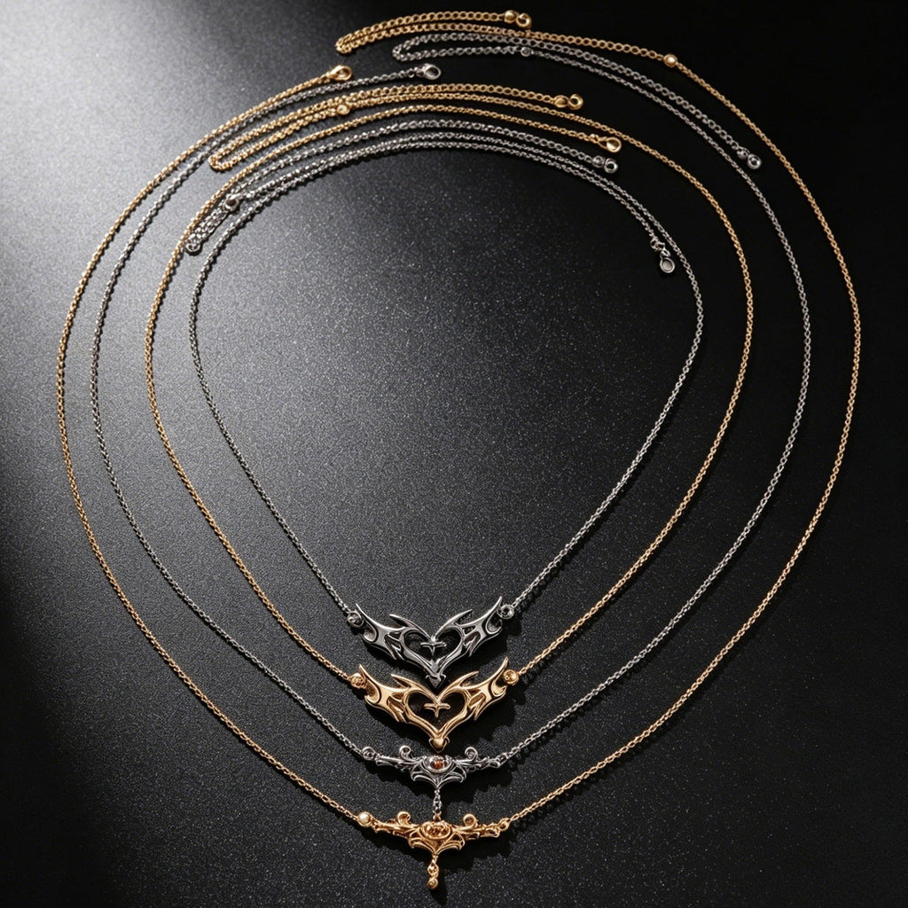 Elegant And Sexy Zircon Heart-Shape Wing Waist Chain