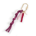 Color-block Woven Rope Keychain