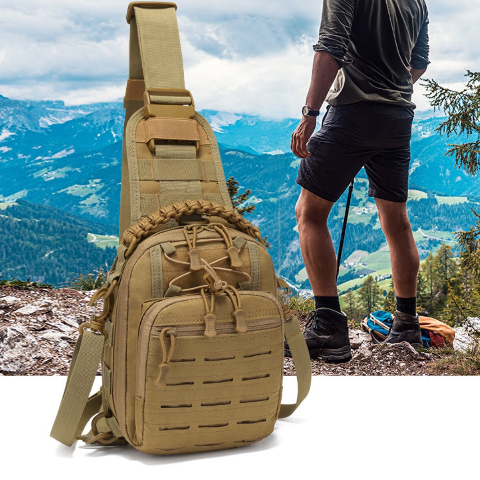 Oxford Cloth Small Chest Pack Tactical Camouflage Crossbody Bag