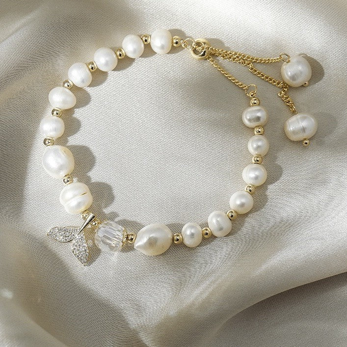 Freshwater Pearl Bracelet Fashionable Beaded Bracelet