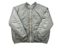 American-style High-street Loose-fit Solid-color Streetwear Bomber Jacket