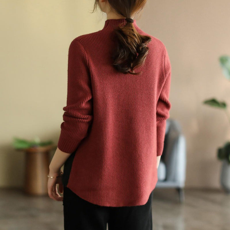 Warm Base Sweater For Fall And Winte