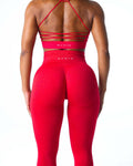 Seamless Skinny Hip Raise Ankle-Length Pants