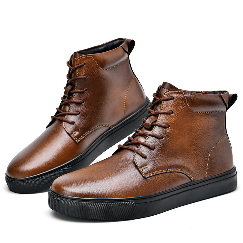 Short Plus Size High-top Martens Boots