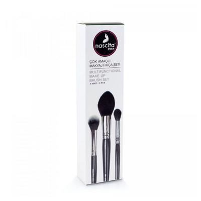 Nascita Pro Makeup Brush Set - Powder, Blush, Eyeshadow Brushes - Achieve Flawless Application & Seamless Blending