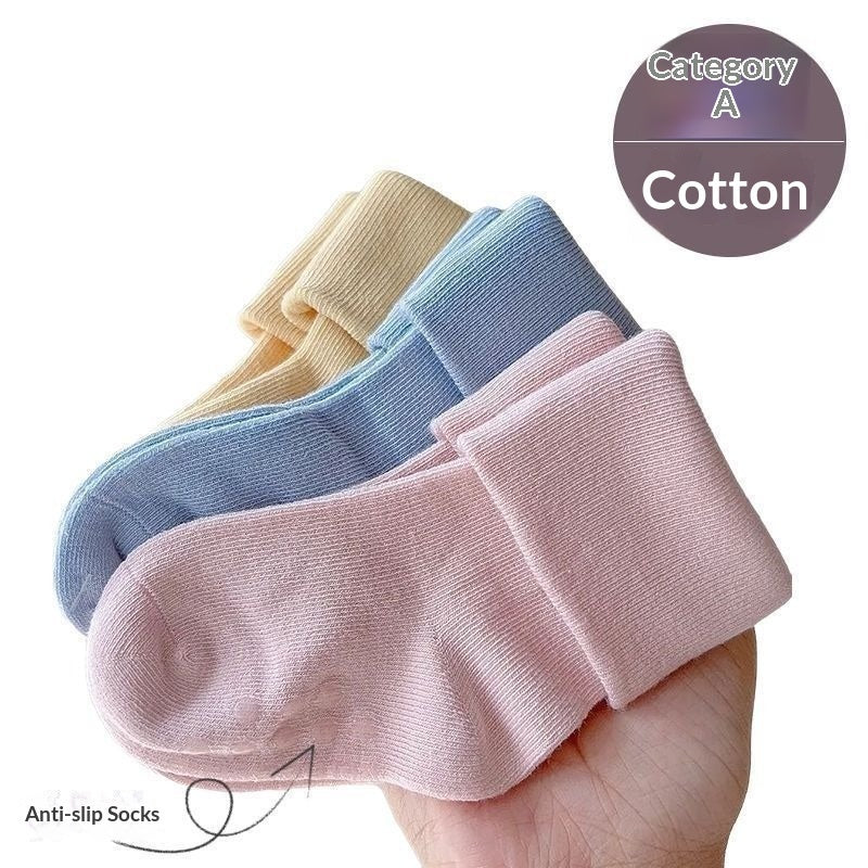 Spring And Autumn Mid-Calf Baby Socks