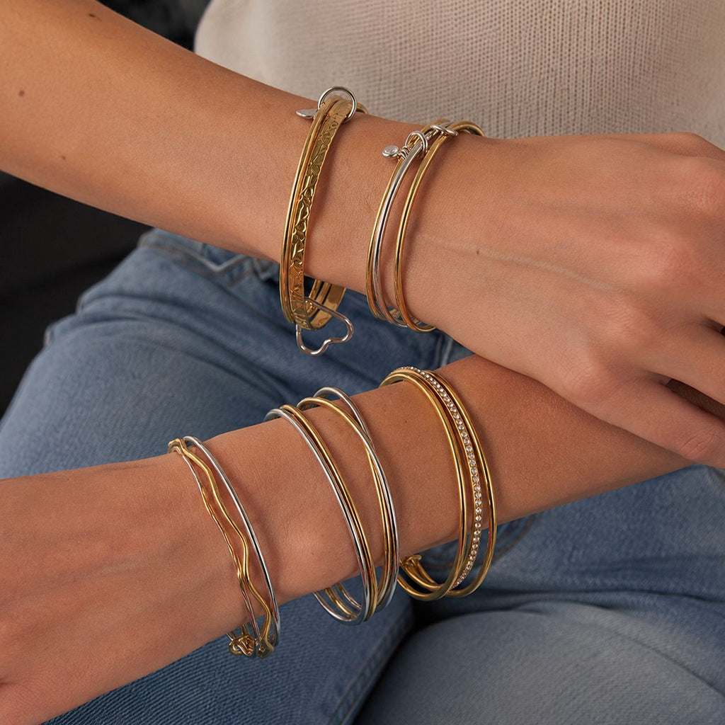 High-end Stainless Steel Zircon Bracelet That Wont Fade