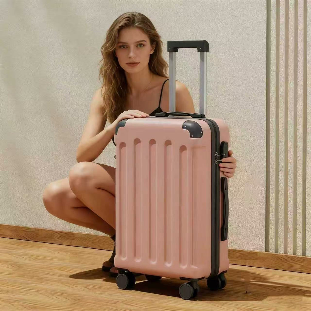 20 Inch 24 Inch Luggage, Silent Universal Wheel Anti Compression, Multifunctional Luggage, USB Port, Folding Cup Holder, Side Hook, Business Travel Box, Foldable Portable Cabin Travel Box, Lightweight