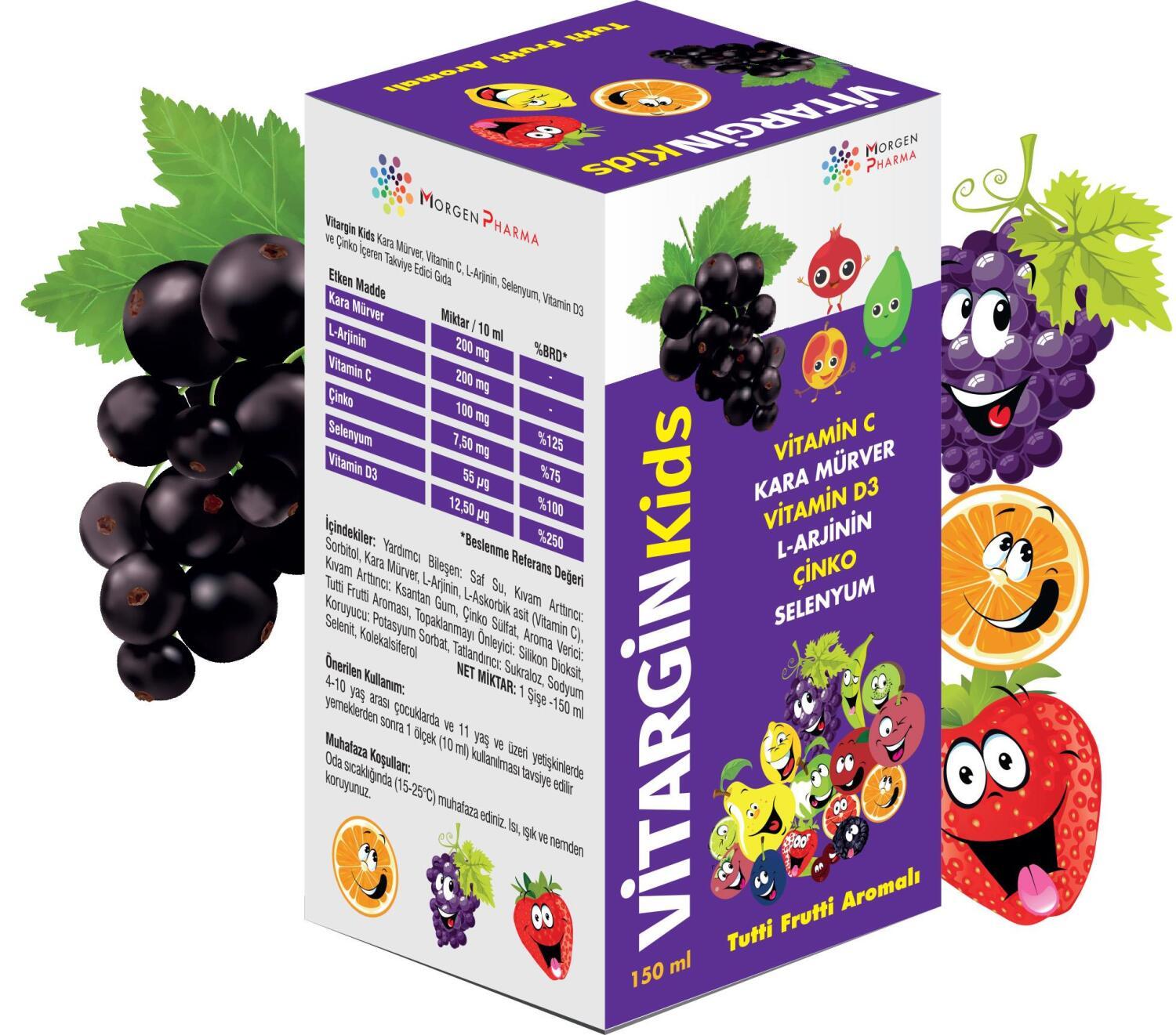 Vitargin Kids Syrup - 150 ml