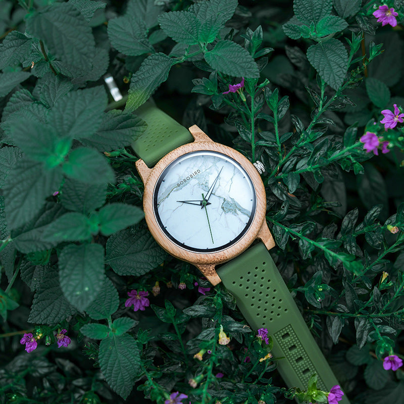 Wooden Watch Minimalist And Fresh-style Gift