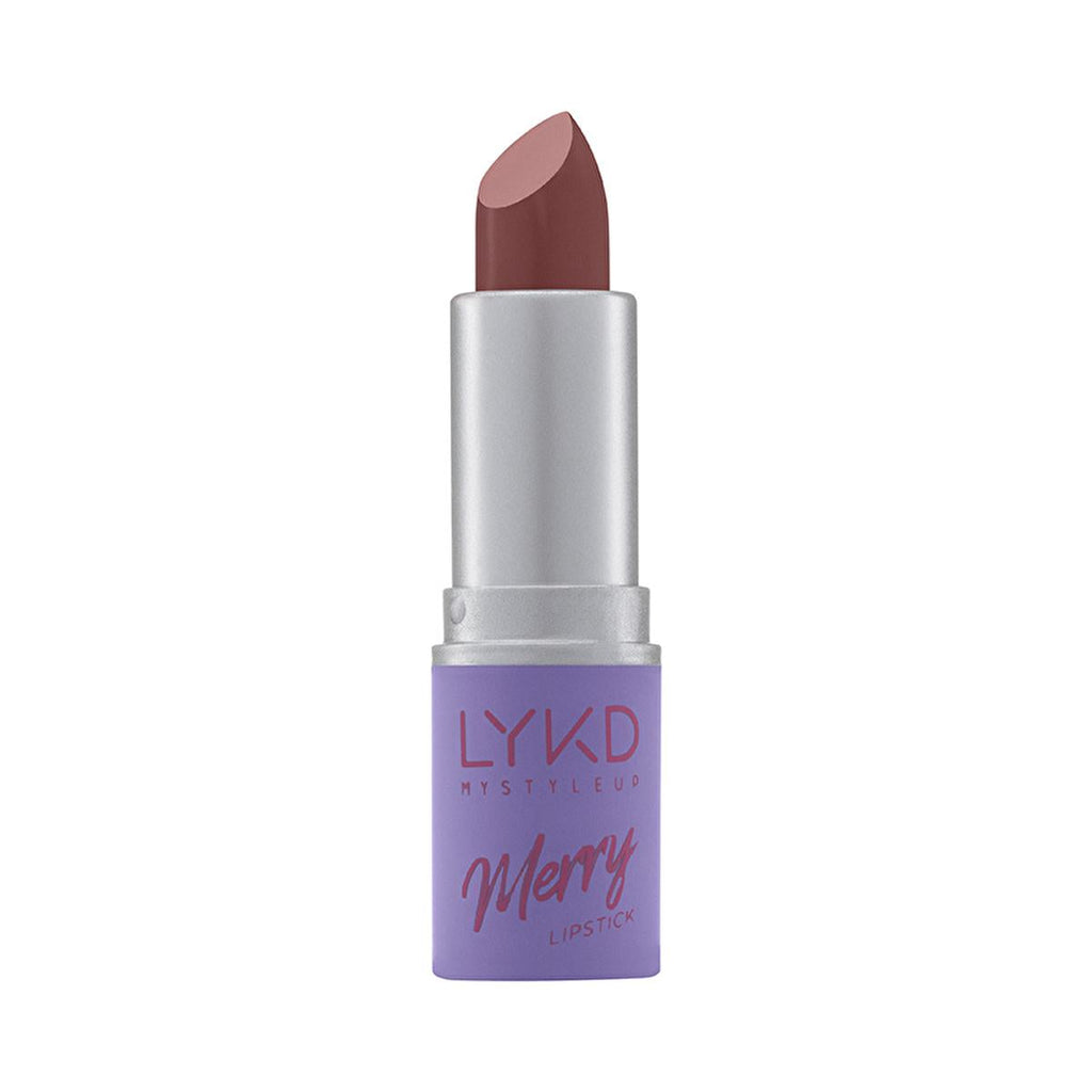 LYKD Merry Lipstick 516 Warm Pink - Moisturizing, Creamy, Colorful Lipstick for Vibrant Lips