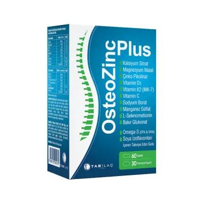 Evdeeczane Osteozinc Plus - 30 Softgels & 60 Tablets