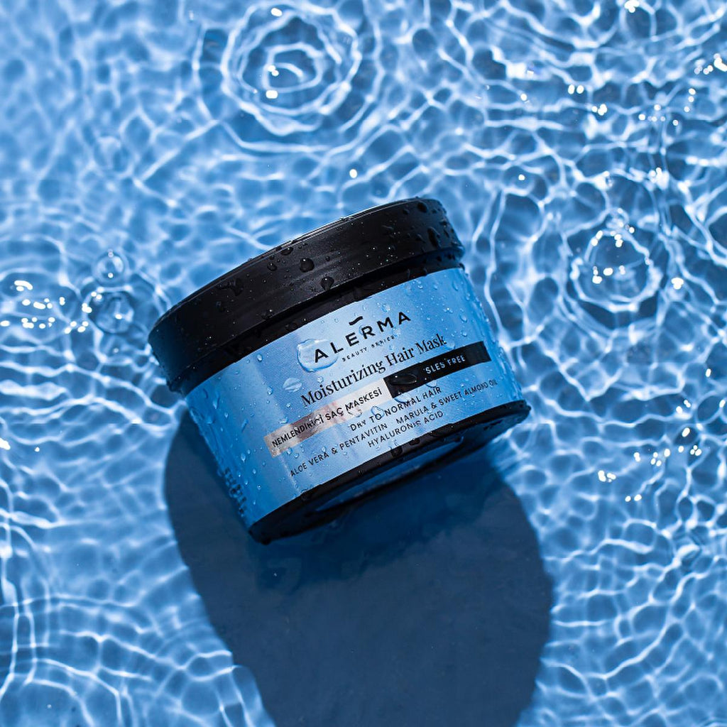 Alerma Moisturizing Sulfate-Free Hair Mask - Hydrating, Vegan, Cruelty-Free for Dry and Damaged Hair