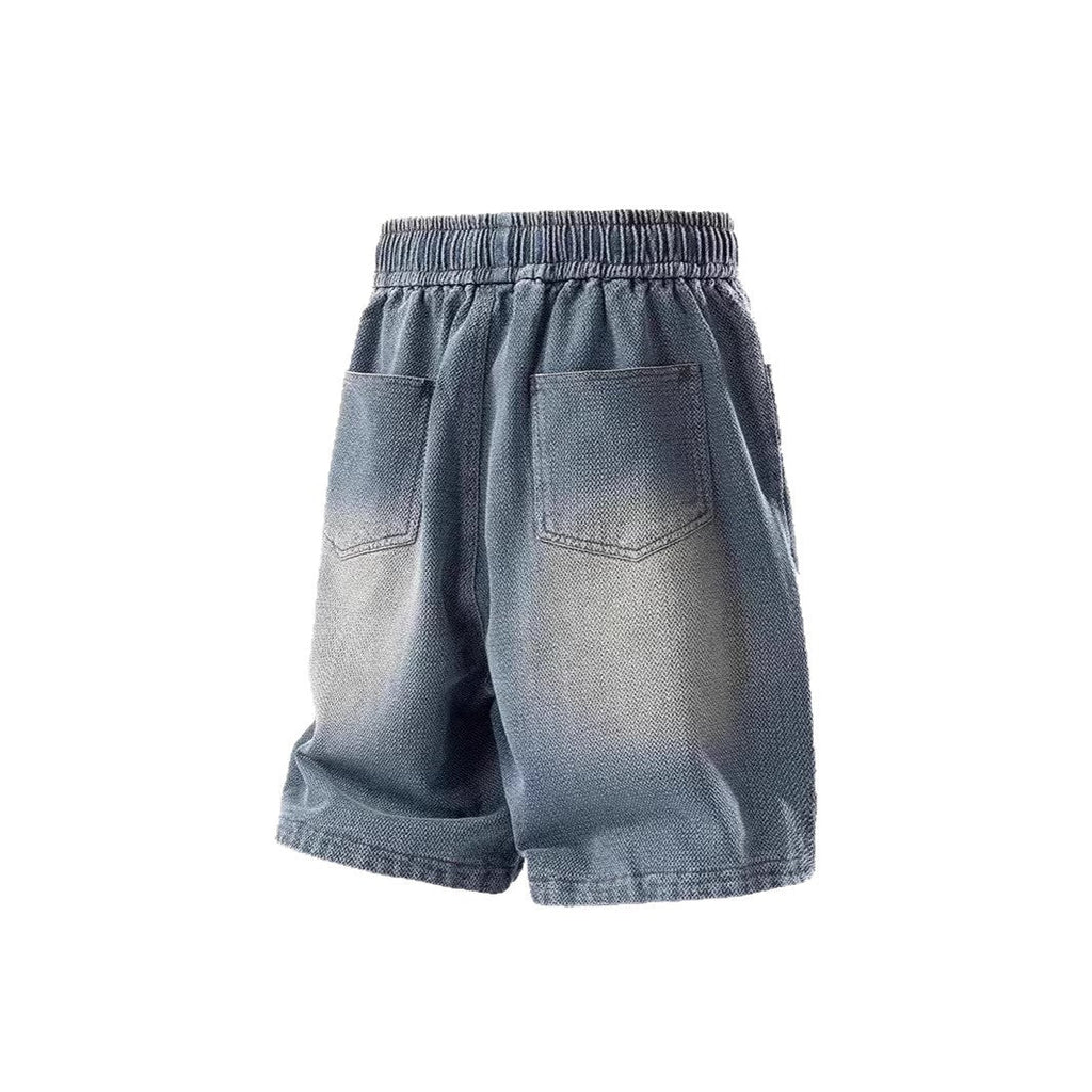 Trendy American-style Summer Slim-fit Denim Shorts