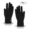 Cold-proof Woolen Knitted Driving Gloves for Men