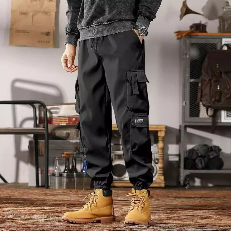 Casual Sports Loose Ankle-Banded Overalls Men
