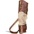 Warrior Hand Woven PU Skin Spliced Quiver