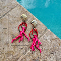 Ocean Coral Women Shell Earrings