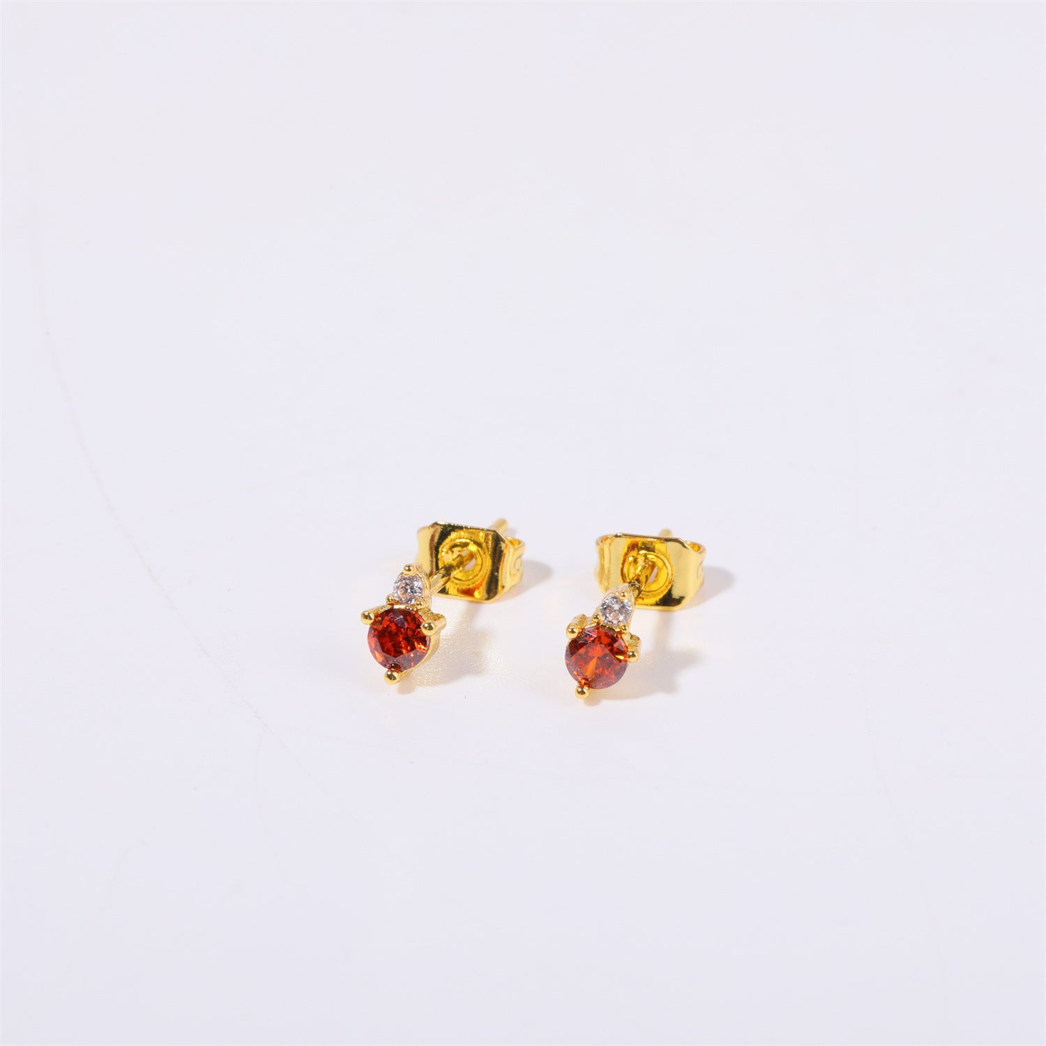 December Birthstone Zircon Earrings