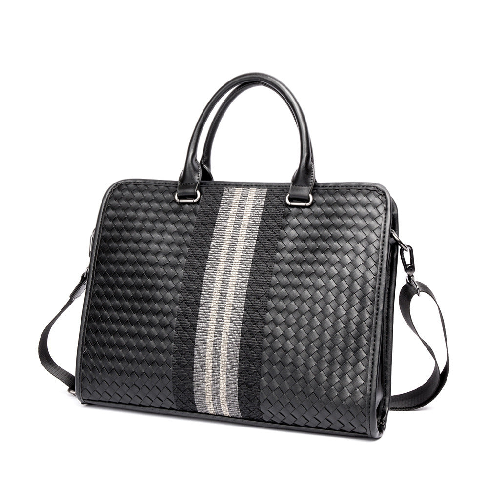Men's Shoulder Crossbody Briefcase