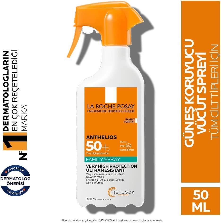 La Roche-Posay Anthelios 50+ Sunscreen - Sensitive Skin Formula | 300 ml